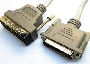 China Green Compliant USB Printer Cable / Printer Parallel Port Cable Reduces Interference on sale