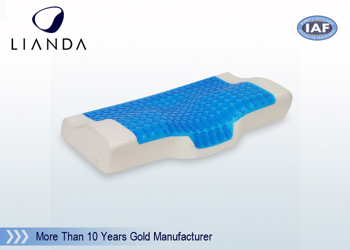 Butterfly Shaped Memory Foam Cooling Gel Pillow High Density
