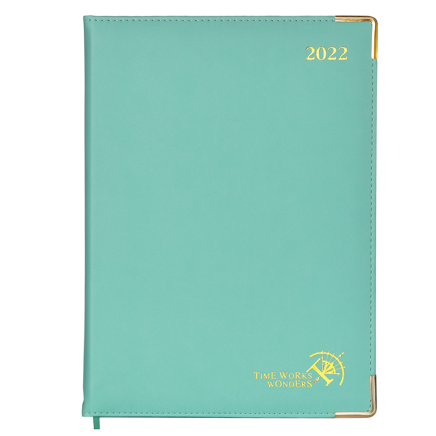 A5 Green Daily Academic Planner 2023 With Monthly Tabs Annual Plan