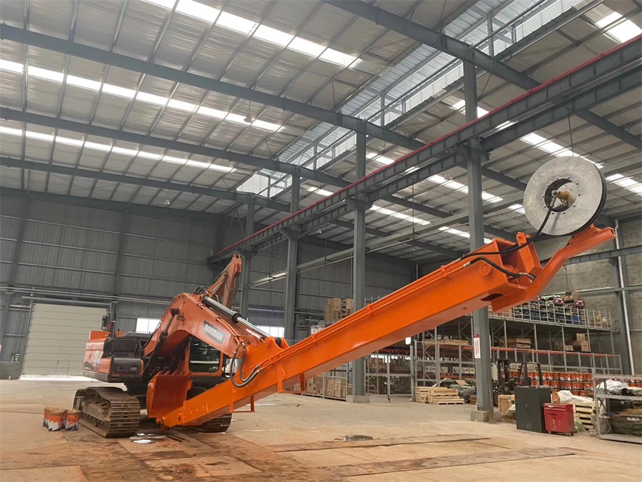 Three-stage Excavator Long Reach Boom Long Reach Telescopic Arm Suitable For All Brands