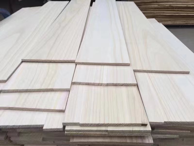 Moisture Content 8%-12% Finished Paulownia Timber for Total Solution Project Solutions