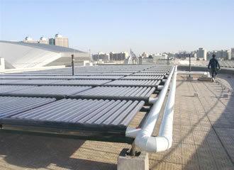Non Pressurized Solar Collector 58*1800mm for Large Scale Solar Water Heating
