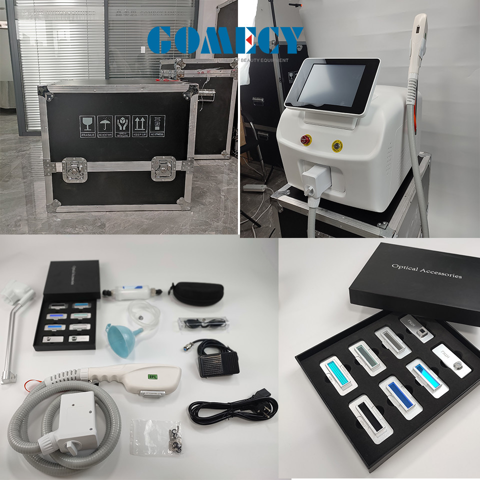 Ipl Shr Hair Removal Machine For Vascular Lesions And Facial Blemish Removal