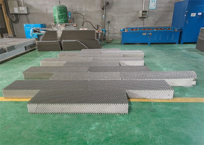 Thickness 150mm Monel 600 Wire Mesh Demister Mist Eliminator Round