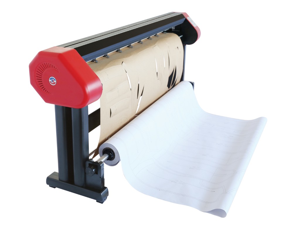 46 Inches Long Vertical Ink Cartridge Inkjet Garment Paper Pattern Cutting Plotter