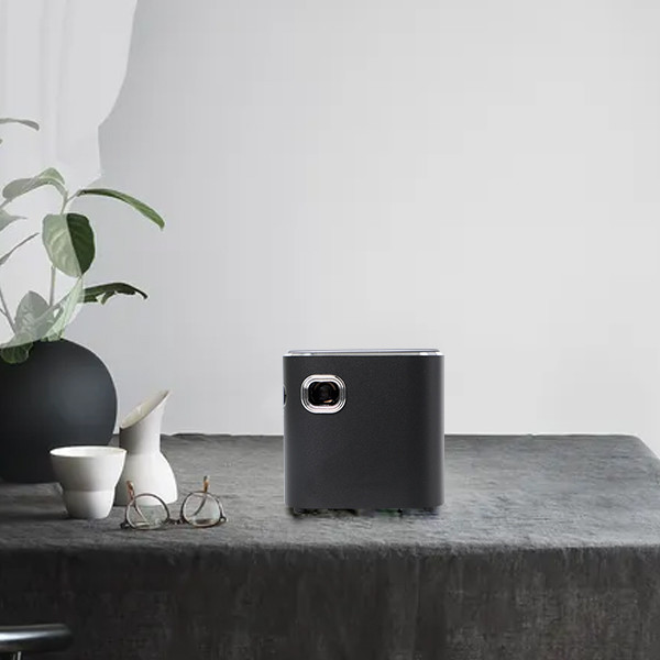 RK3128 Smart Ultra Mini Dlp Projector 60*60*58mm Eshare Airplay MiraCast