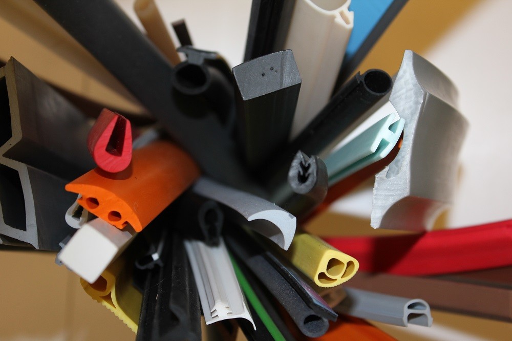 Multi Color Silicone Seal Strip Profiles Chemically Extremely Stable