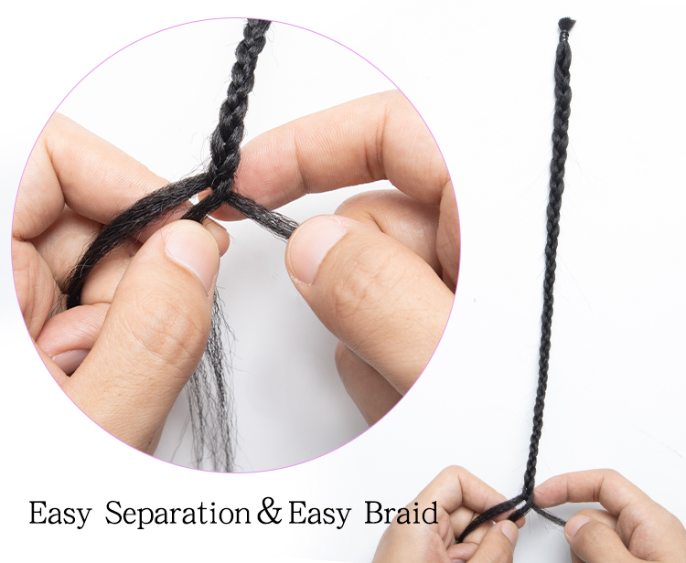 Braiding Hair Jumbo Braids Extension Crochet African Braids Spanish French Curl Wavy Curly