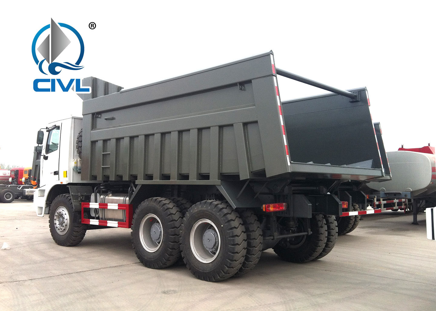 SINOTRUCK HOWO 70TON MINING DUMP TRUCK 6x4 HOWO 70t Mining Dump Truck 371hp with Good Quality