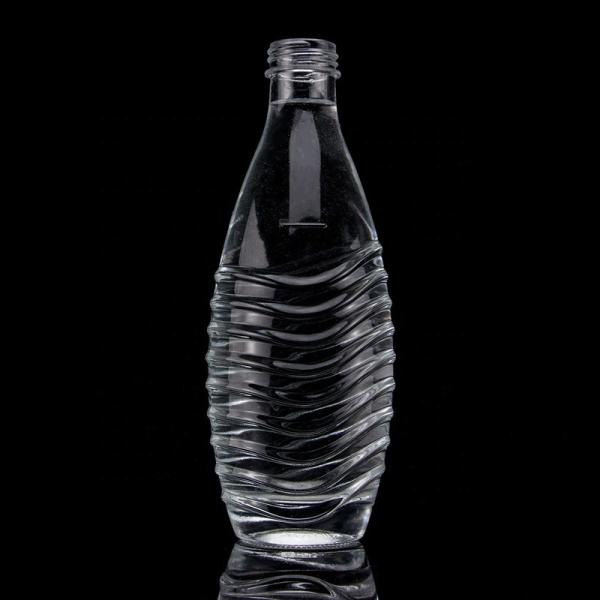 Vodka Glass Collar 750ml 1000ml Clear Flint Gin Rum Champagne Tequila Whisky