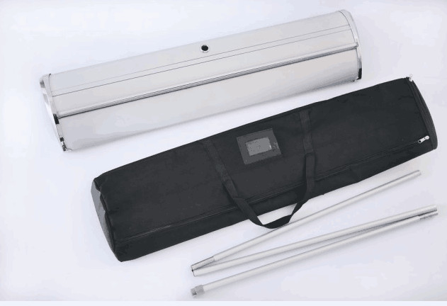 4kg Aluminium Deluxe Banner Stand Roll Up For Exhibition 85 X 200cm