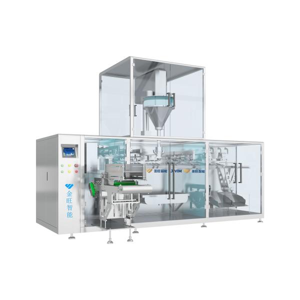 Solid Water Soluble Fertilizer Automatic Powder Filling Horizontal Premade Pouch