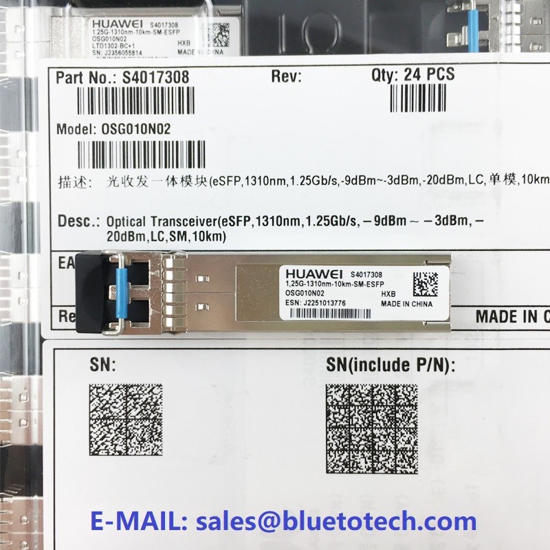 Huawei 34061478 QSFP28 100G LR4 10km Optical Transceiver 1295-1310nm SM