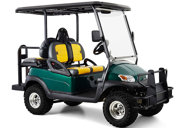 Tourist Multi Passenger Golf Carts , Off Road Golf Carts With Big Steel Front Bumper