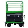 Buy cheap 7.5 Meters Manual Pushing Mobile Scissor Lift X-Lift Platform 500Kg In Green from wholesalers