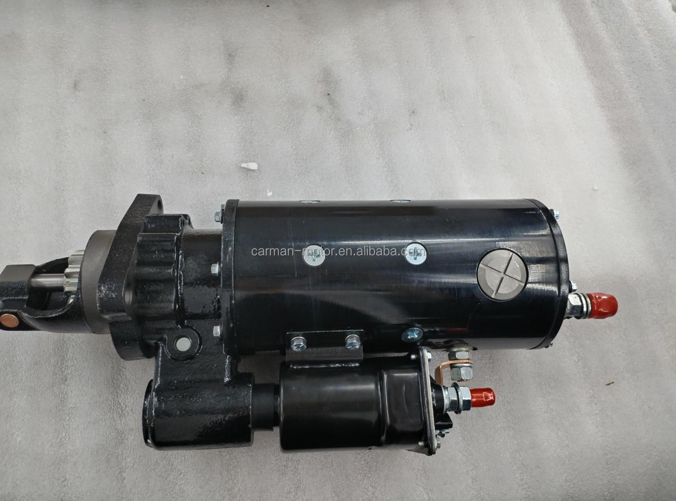 ISO9001 2008 Certified Durable Engine Starter for Caterpillar Cummins Jichai 24V 7.5KW 11 Teeth 50MT Direct Drive