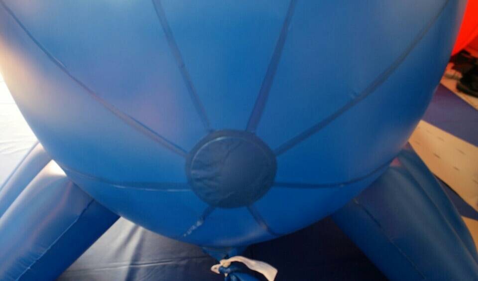 4m Long 0.18mm PVC Inflatable Advertising Products Helium Balloons