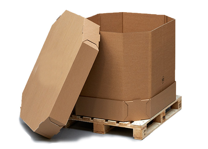 Plastic ISO Tank Paper IBC Container 1000L Foldable