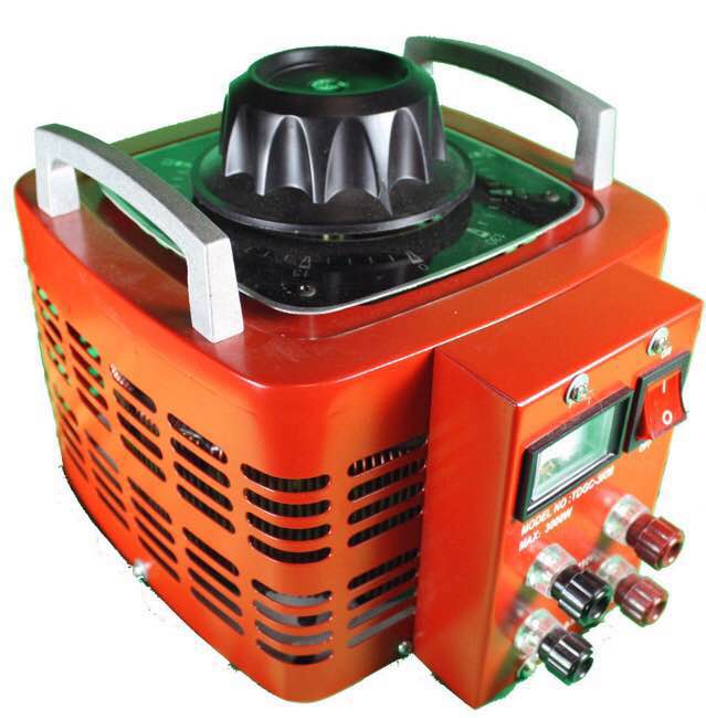 High Efficiency AC 220V / 0 - 260V / 200VA 0.8A Variac Transformer Autotransformer
