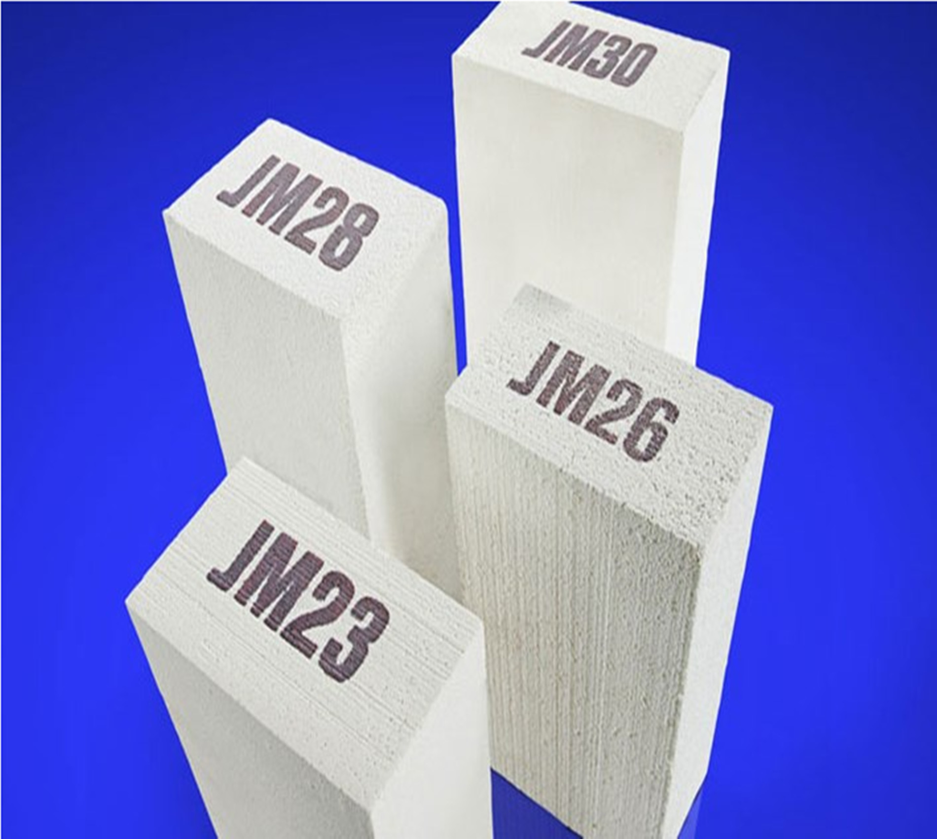 JM23 JM26 Mullite Light Weight Fire Rated Bricks Insulation High Alumina Content