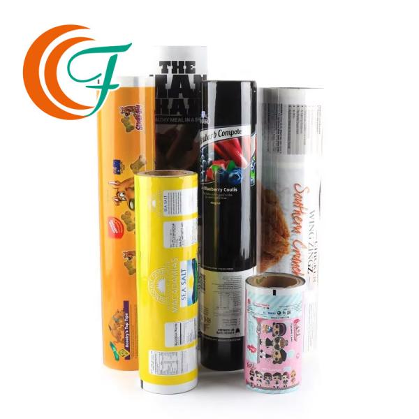 Machine Packing Fiexible Packaging Films Roll Aluminum Laminated Food Packaging