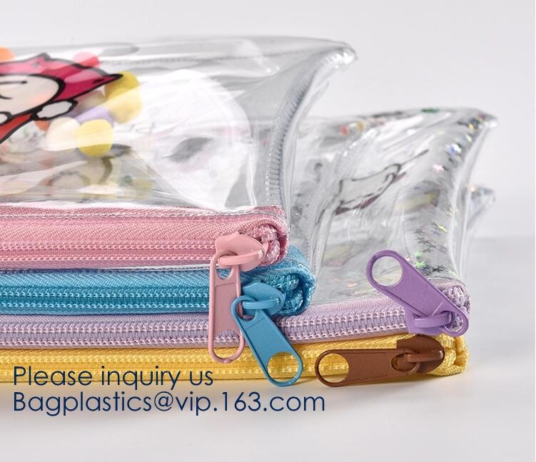 EVA High Quality Holographic neon New Design Custom PVC Jelly Bag Cosmetic Custom Make up Bag for Women BAGEASE PACKAGE