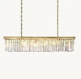 110-220V Vintage Farmhouse Chandelier E12 / Candelabra Bulb Base Antique Bronze