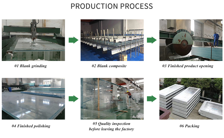 Dry Constant Temperature Polymerization Acrylic Swimming Pool for Private Villa House