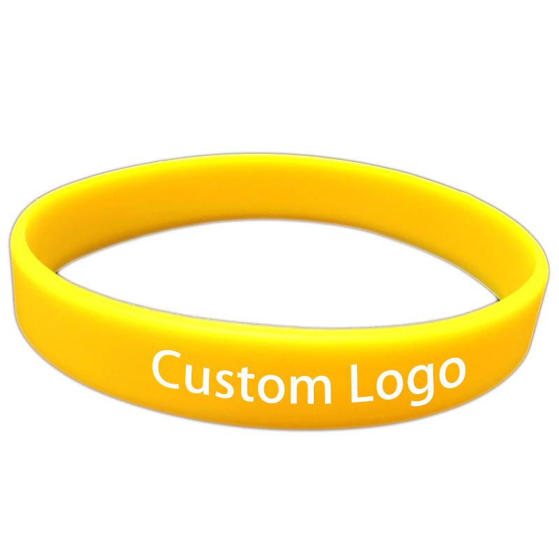 Advertising Event Wristband Custom Trump Silicone Bracelets with Heat Transfer Printing