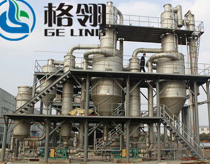 100L-10000L Forced Circulation Evaporator For Milk Syrup Glucose Concentration
