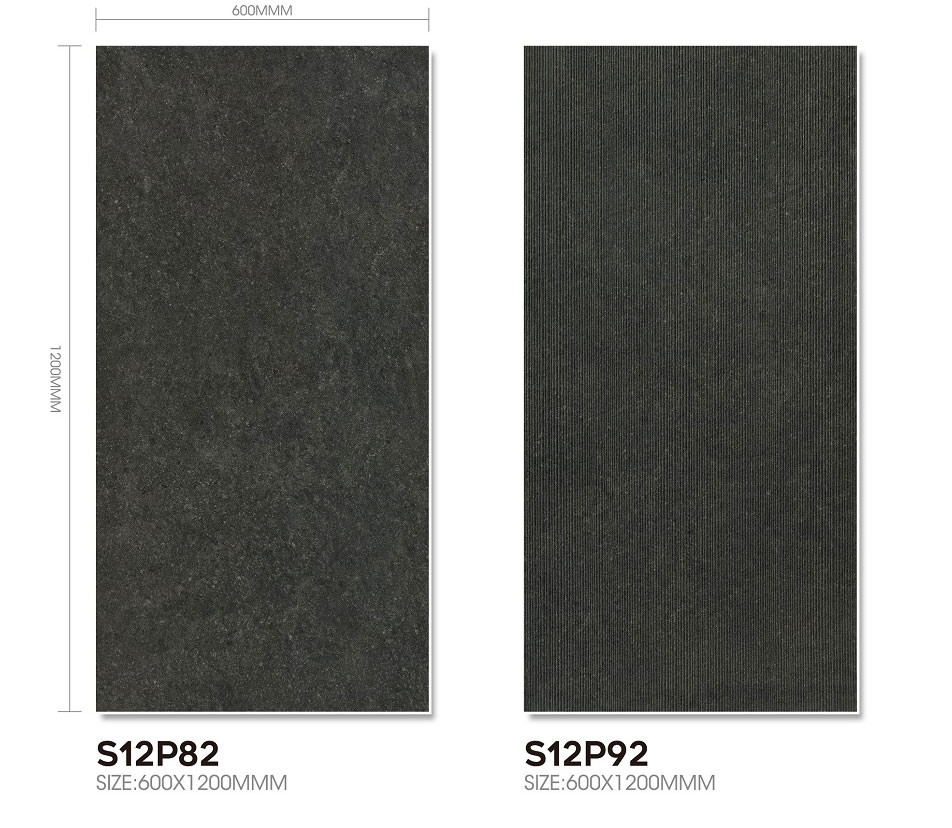 Kitchen 1200x600mm Inside Wall Durable Soft Glazed Porcelain Tile For Bathroom