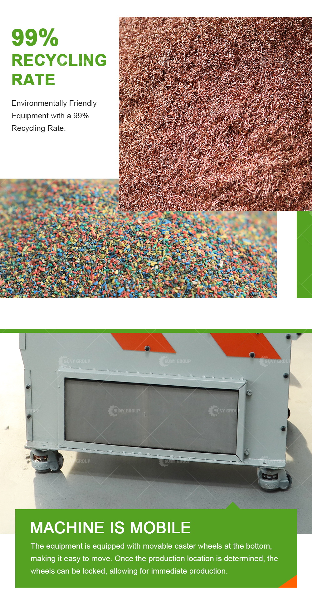 30-50kg/h Capacity Copper Equipment Cable Recycling Wire Stripper Machine Directly