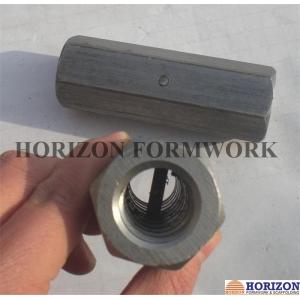OEM Formwork Tie Rod System , Steel Hex Nuts Stop Pin For Threadbar Connection