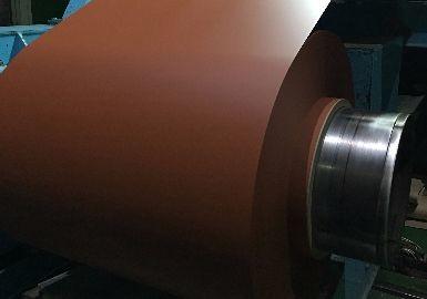 Customized Color Coated Aluminum Coil JIS G3141 DIN1623 EN10130 25 - 28 Um 1000