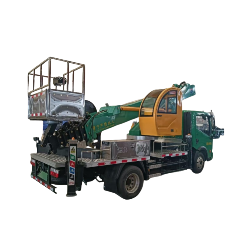 DongFeng 4-7 Retractable Sections Holding 3 Men 20-40m High Altitude Operation Truck Aerial Platform Truck