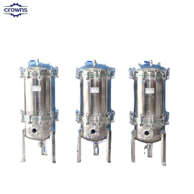  Multi Cartridge Filter Housing with 0.6/1.0/1.6Mpa Working Pressure &amp; 1μm-100μm Filtration Accuracy Manufactures