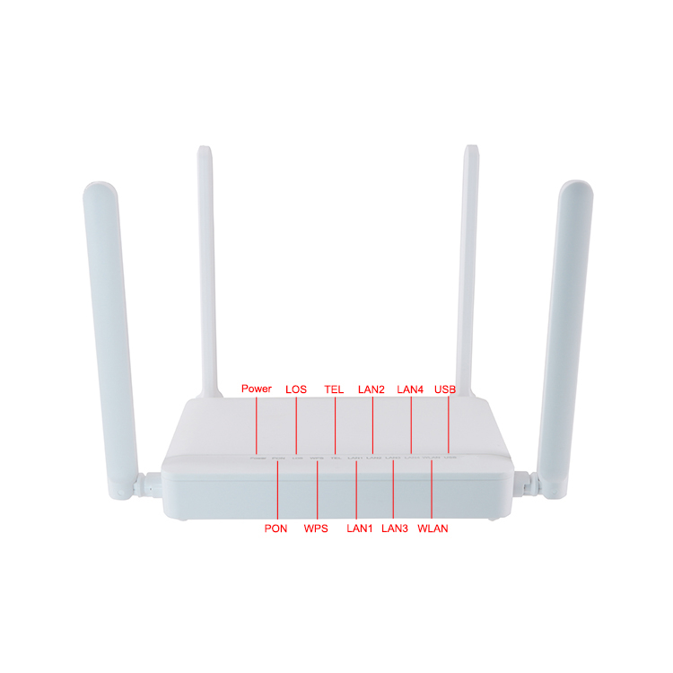 4GE+1POTS+Wifi Dual Band Wifi GPON ONU Router Compatible With ZTE Onus