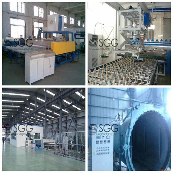 Top quality 6.38mm clear laminated glass price