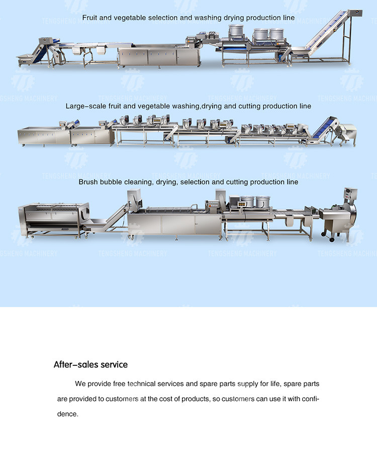 Lifting and conveying of fruit and vegetable pre-foaming materials for supporting equipment of operation line