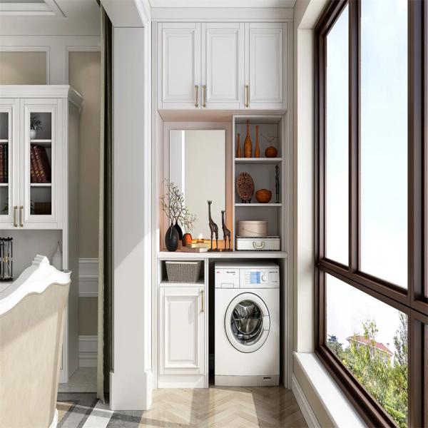 YALIG Laundry Outdoor Cabinet Set Customized Home Furniture Laundry Cabinets