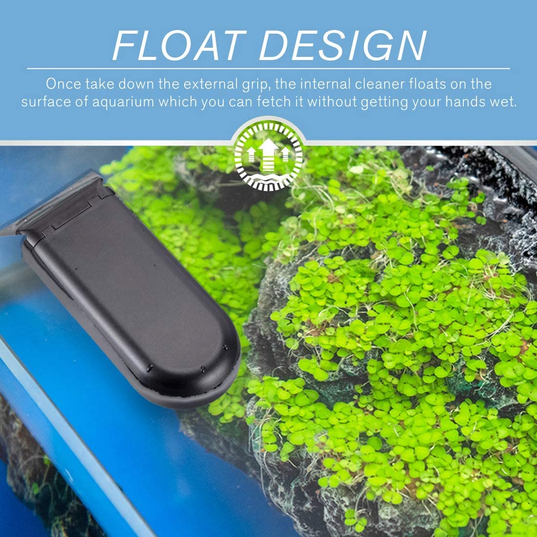 Magnetic Hygger Aquarium Cleaning Tool For Glass Tank