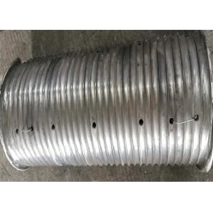 Lebus Groove Sleeves Cable Winch Drum For Spooling Multiple Layers Cable