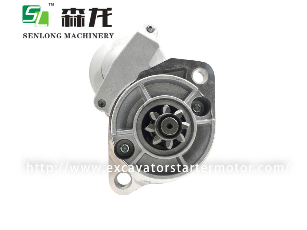 Excavator Starter Kubota Motor DSN2089,RC41153201,RC41153202,T115016800,T115016801,19161N,12V,1.4KW,8T
