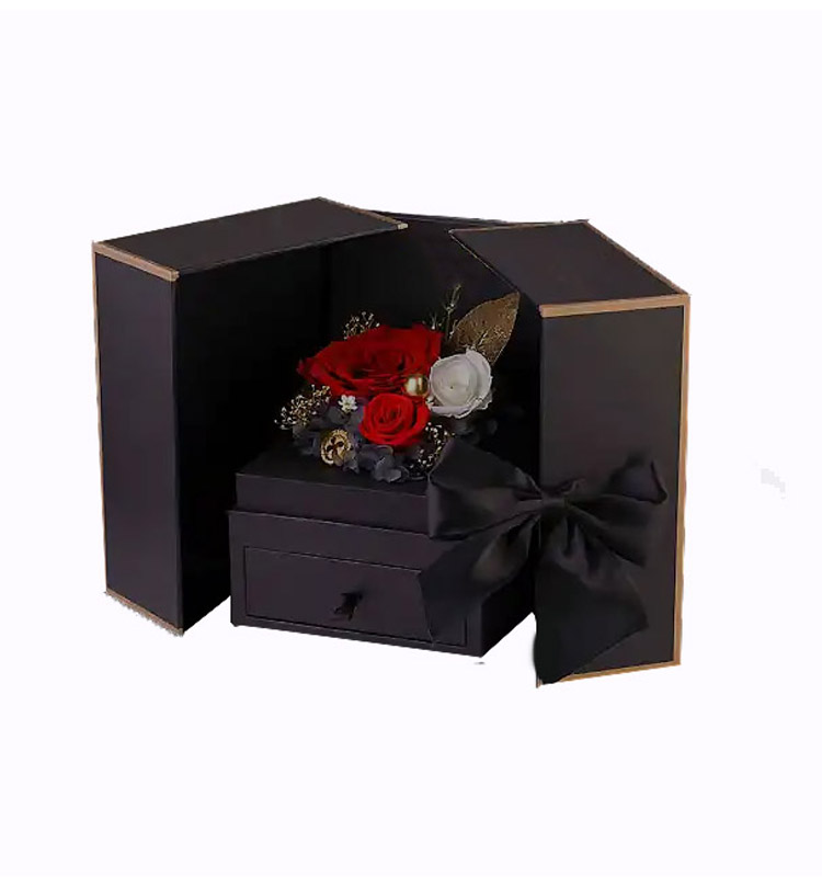 Customized Different Shape packaging flower necklace gift jewelry paper box for Your