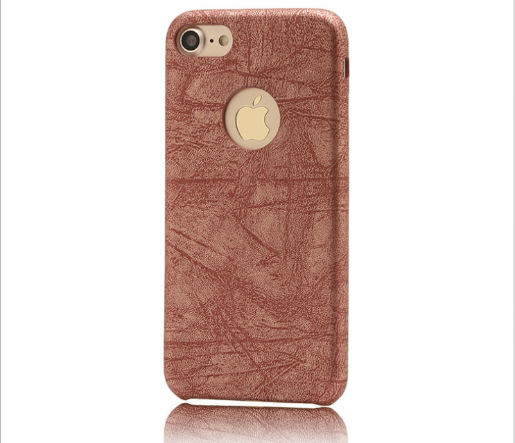 High-end business ultra thin TPU PU Retro Crazy Horse pattern Soft Phone Case for IphoneX 8 7plus 6s
