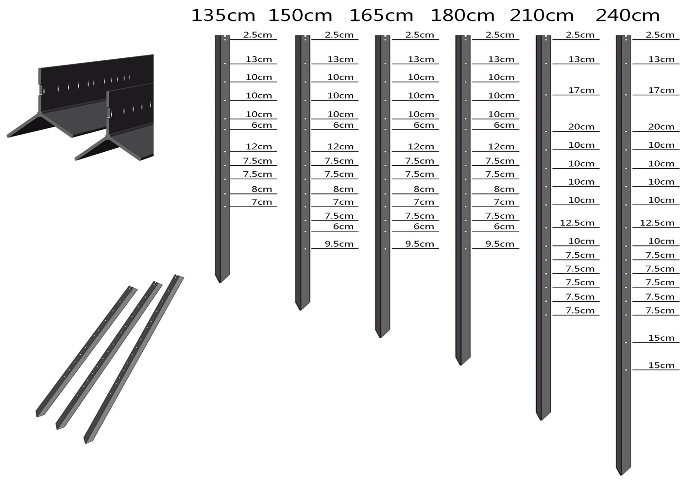 Australian/NZ Style Cheap Y posts/galvanized and Black bitumen coated Star pickets posts/ China wholesale best sales sta