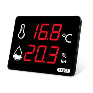  Digital Thermometer Indoor LED Display Temperature Humidity Meter Sensor Instrument Household Wall Mounted Outdoor Sauna Manufactures