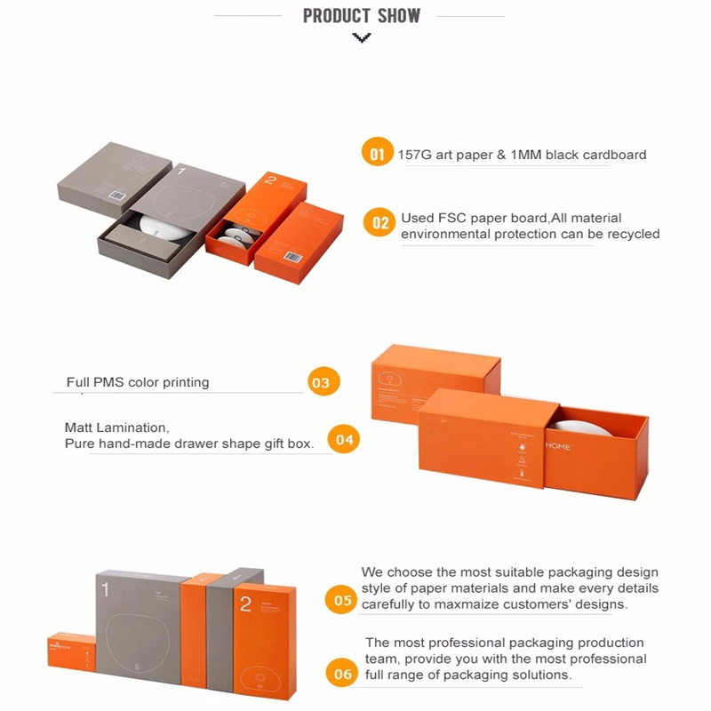 Glossy Lamination Printed Packaging Box Corrugated Paper OEM ODM
