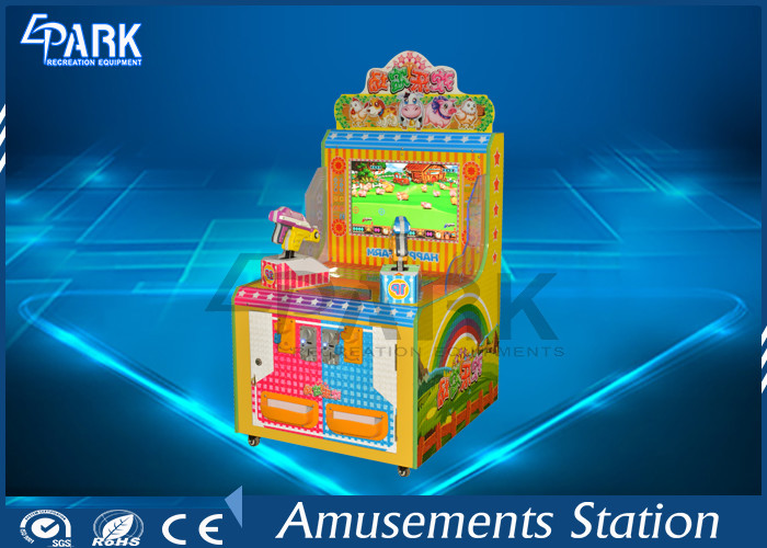 Happy Farm 22 Inch Double Players Shooting Arcade Machines Game Simulation