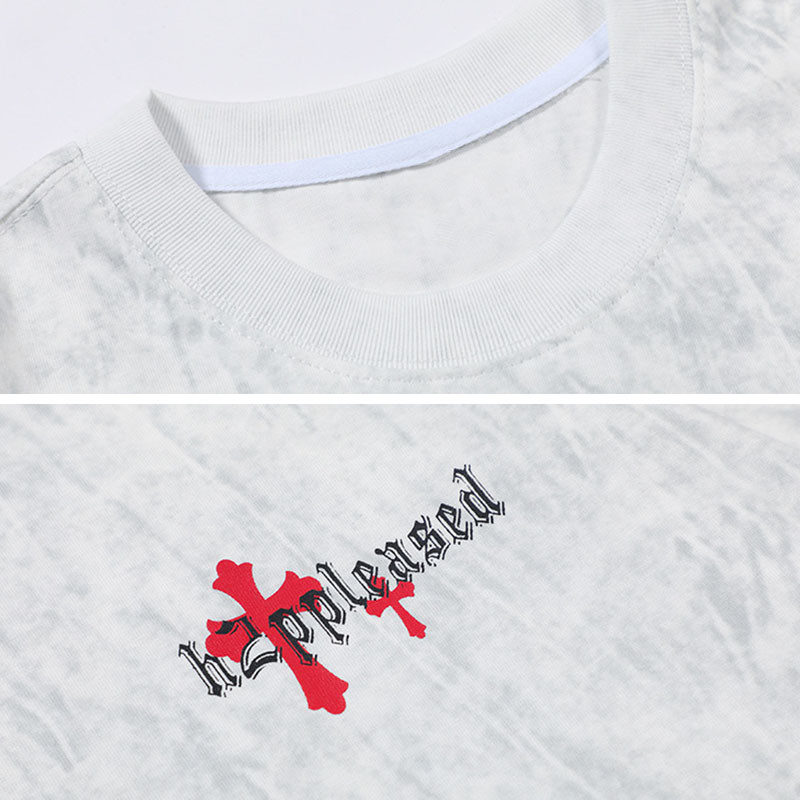 The 2022 Summer Men'S Hit Printed Short Sleeved T Shirt